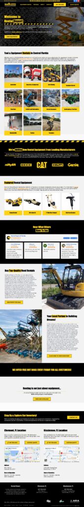 skillful-antics-web-design-rental-depot-florida-homepage